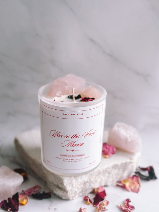 Lychee & Guava Sorbet Mothers day love note candle