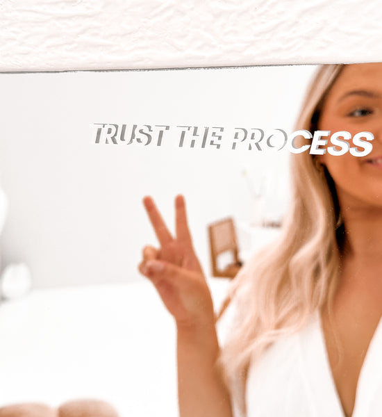 Load image into Gallery viewer, Trust the process   - Decal
