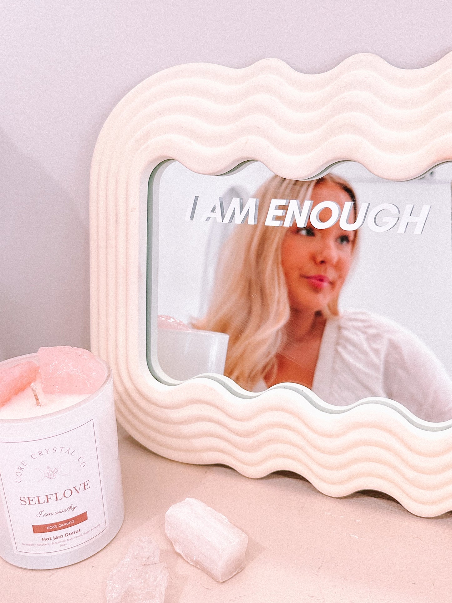 Load image into Gallery viewer, I am enough  - Decal
