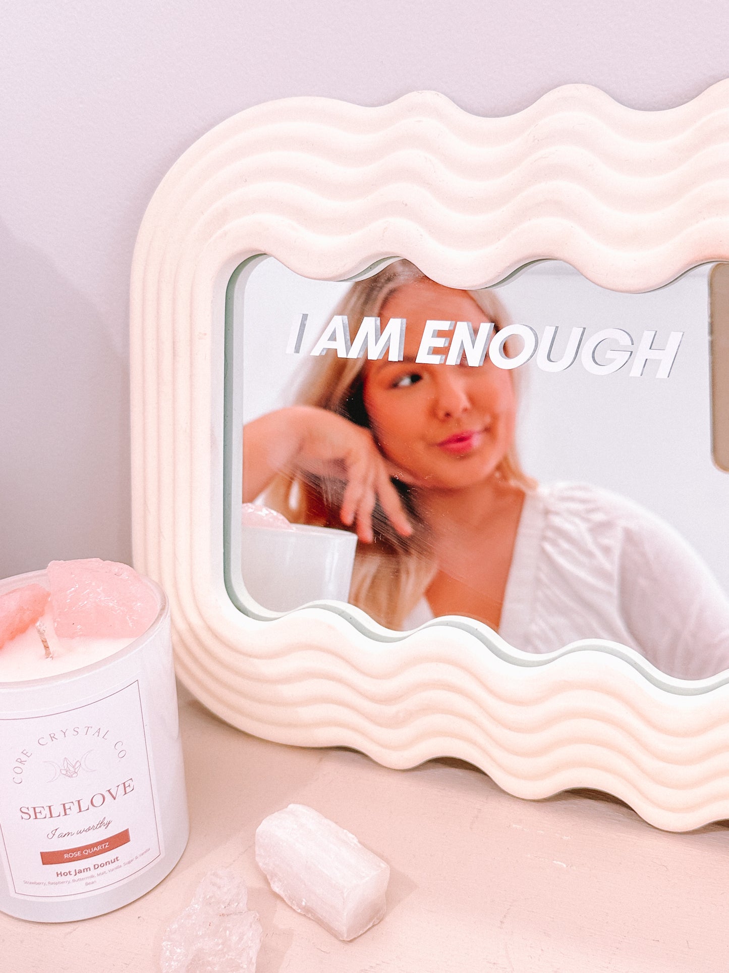 Load image into Gallery viewer, I am enough  - Decal
